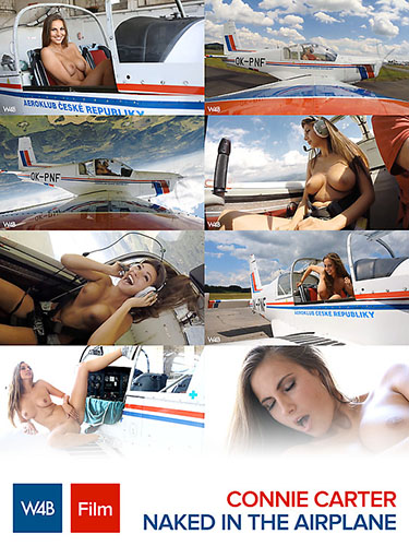 Connie Carter "Naked in the Airplane" Connie Carter "Naked in the Airplane"
