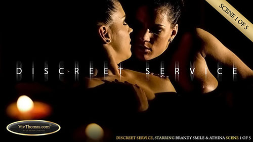Athina & Brandy Smile "Discreet Service Scene 1"