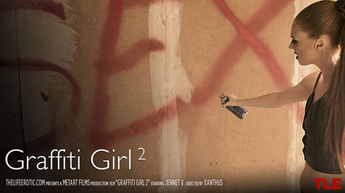 Jennet V "Graffiti Girl 2"