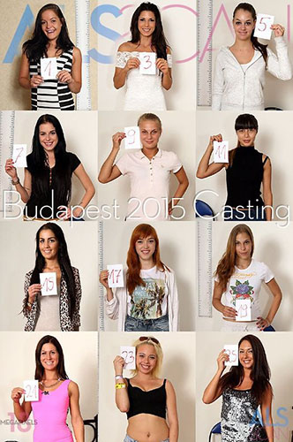 Multiple Models "Budapest 2015 Casting"