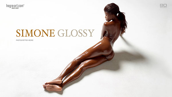 Simone in "Glossy" by Petter Hegre