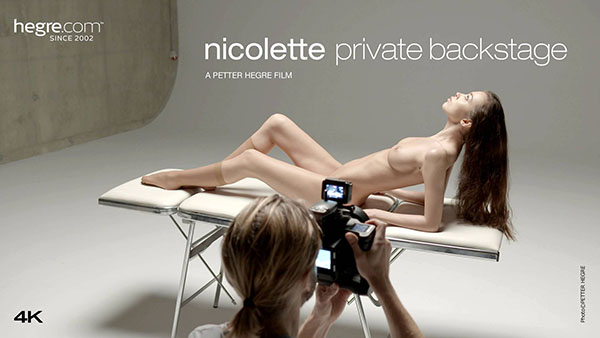 Nicolette "Private Backstage. Part 1"