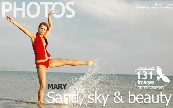 Mary "Sand, Sky & Beauty"