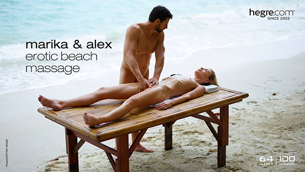 Marika "Erotic Beach Massage"