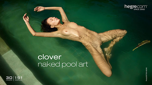 Clover "Naked Pool Art"