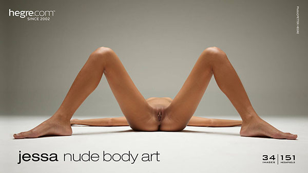 Jessa "Nude Body Art"