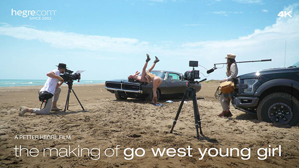 Ariel, Jolie & Veronika V "The Making Of Go West Young Girl"