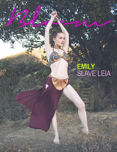 Emily Bloom "Slave Leia"