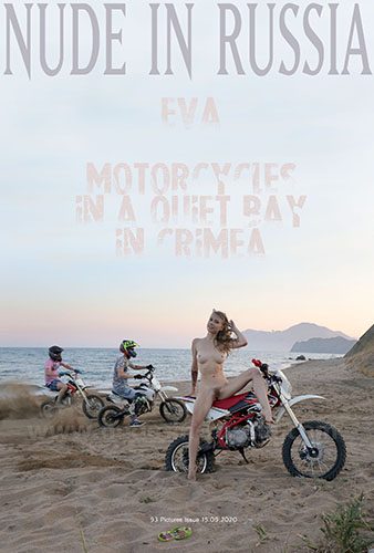 Eva "Motorcycles In A Quiet Bay In Crimea"