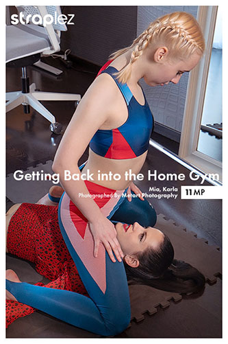 Lil Karla & Mia "Getting Back Into The Home Gym"