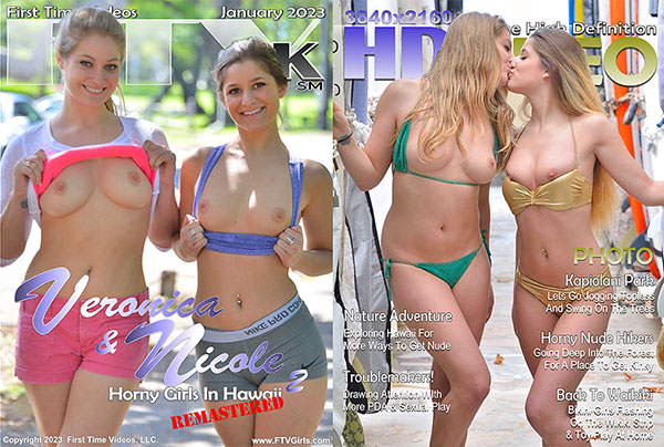 Nicole Remastered & Veronica "Horny Girls In Hawaii 2"