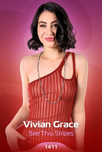 Vivian Grace "See Thru Stripes"