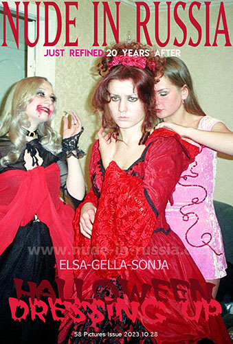 Gella, Elsa & Sonja "Halloween Dressing Up"