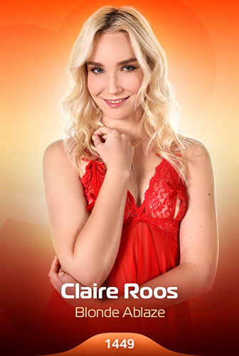 Claire Roos "Blonde Ablaze"
