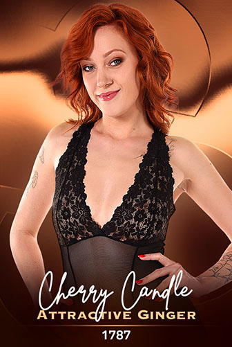 Cherry Candle "Attractive Ginger"